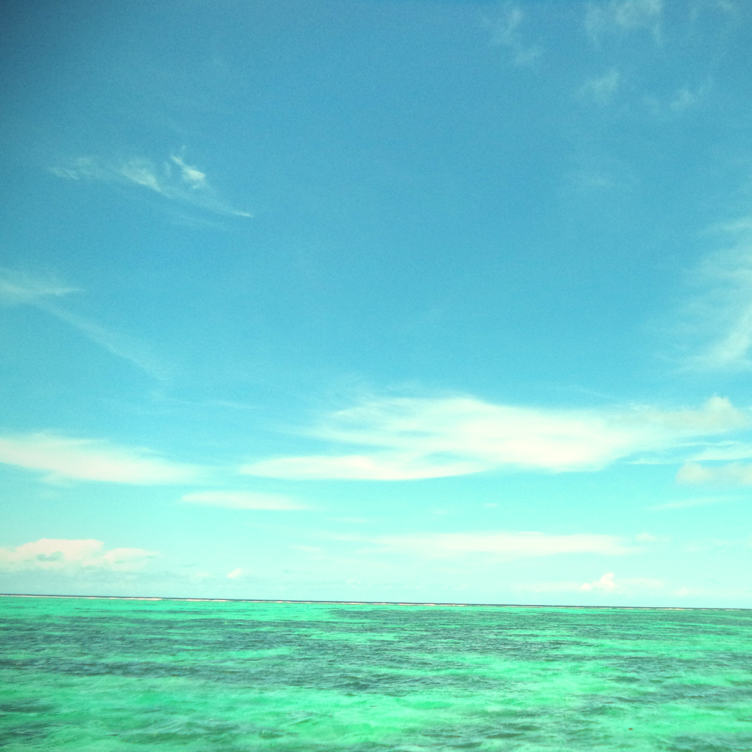 Gorgeous weather for catamaran trip