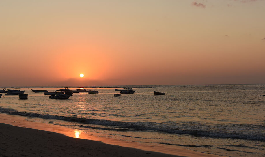 Sunset Mauritius