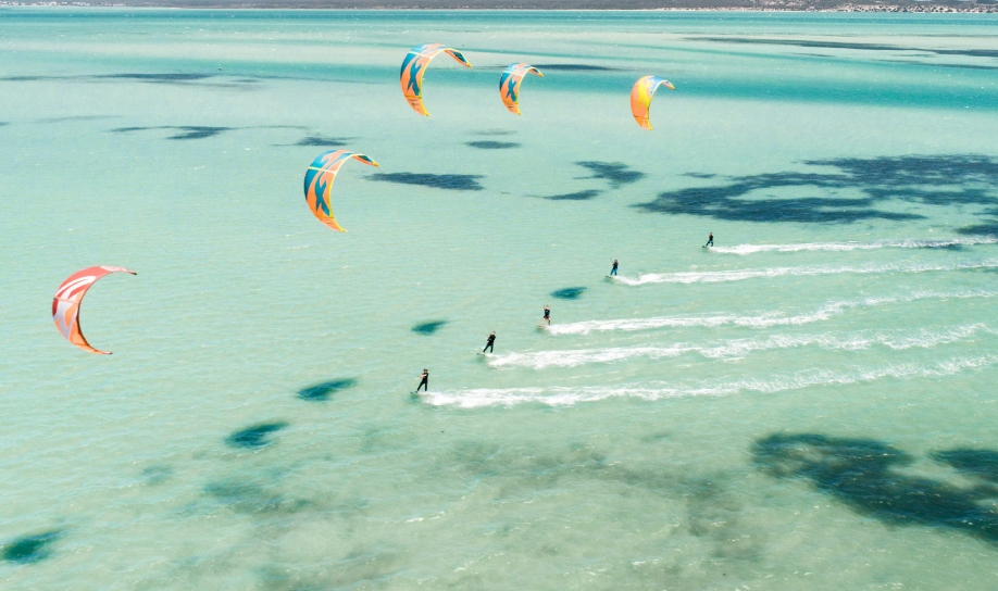le kitesurfing à l'île maurice