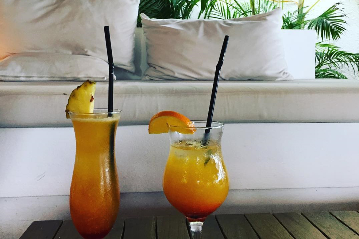 Cocktail soleil couchant