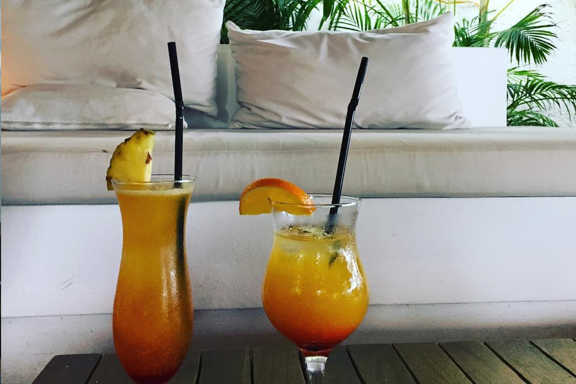Cocktail soleil couchant