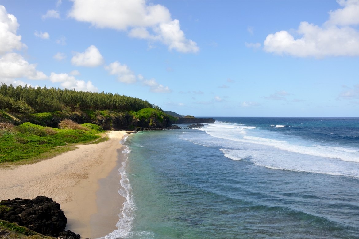 Gris gris beach, South of Mauritius
