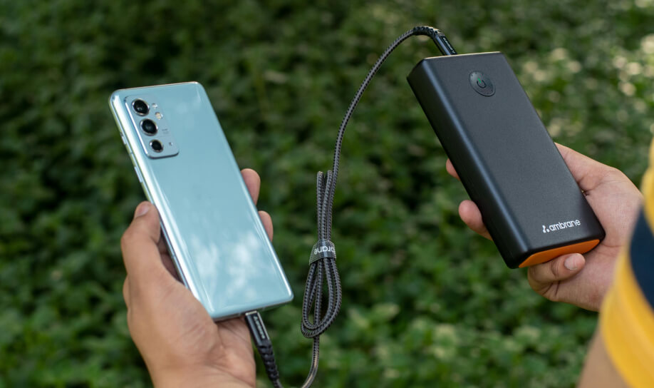 A powerbank to charge your phone during your trip