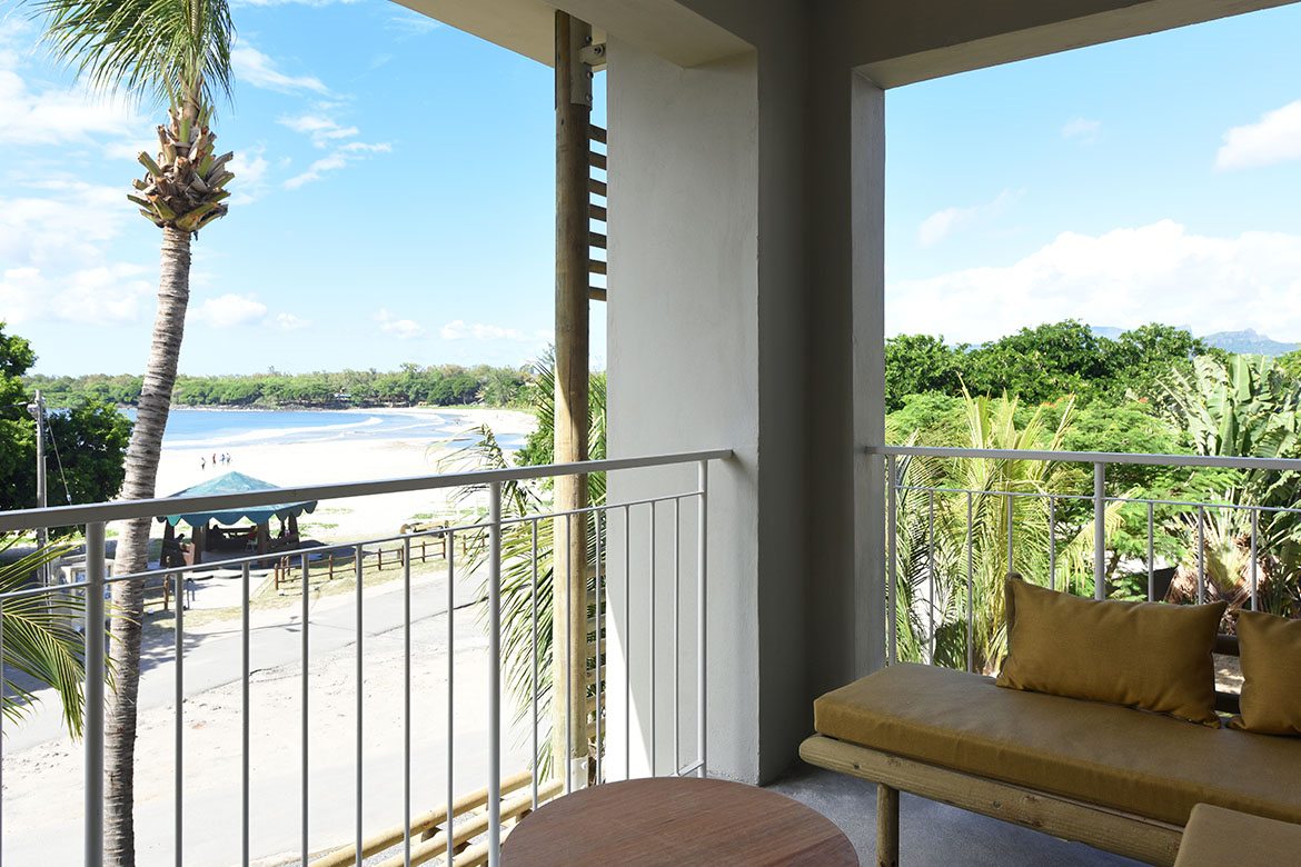 Vue du balcon de la chambre privilege