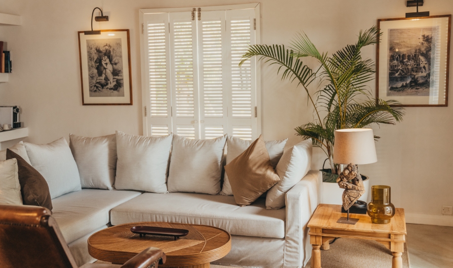 Rustic decoration at Veranda Resort for a home-like welcome