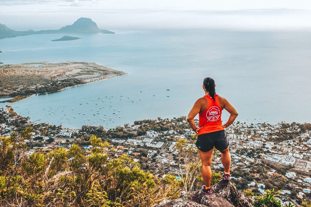 climb le Morne Brabant Mauritius