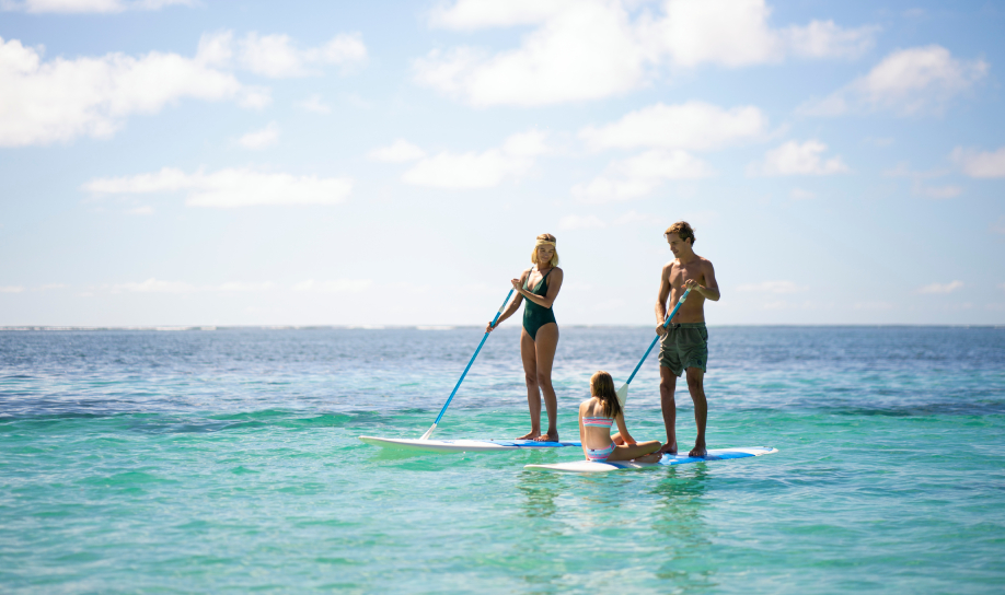 Water activities for the family in Mauritius