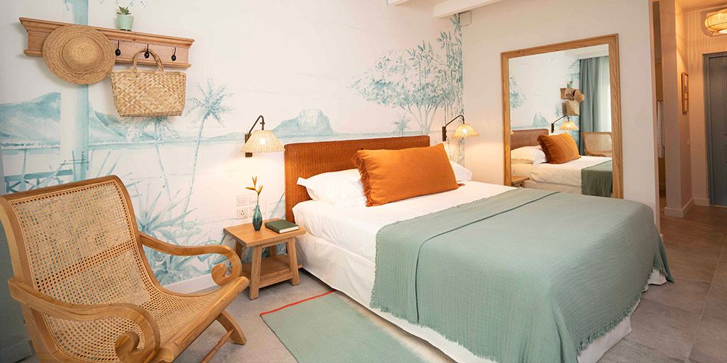Mauritian inspired rooms