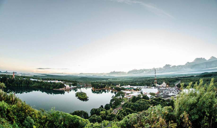 Le lac sacrée de Grand Bassin
