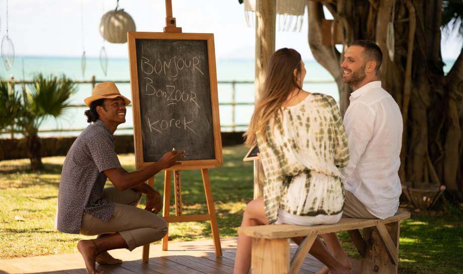 Learn Creole to know the culture of the island.