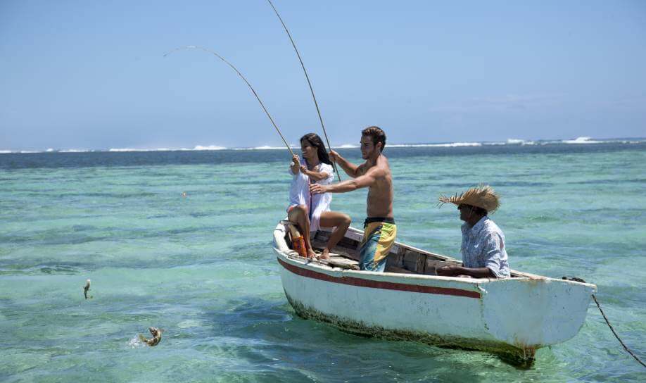 Along the water, and live like a fisherman for a day.