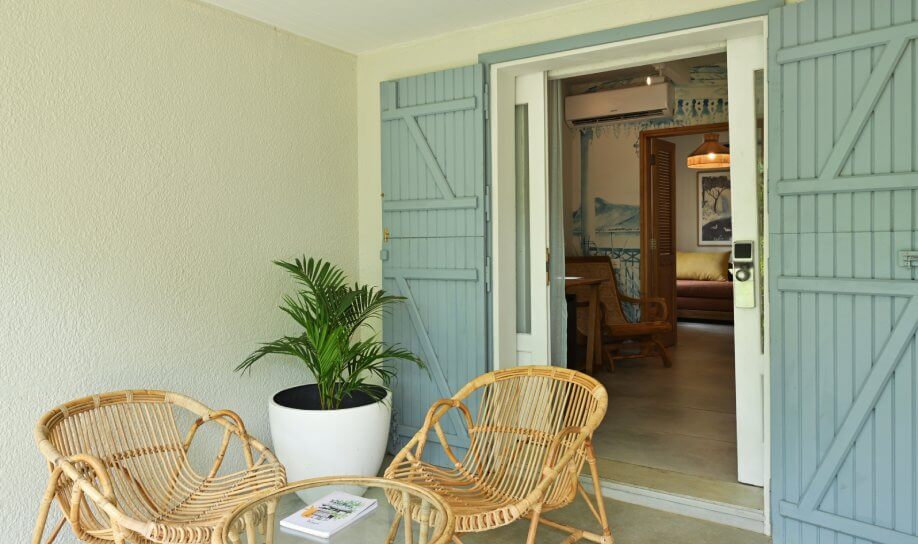Inspiration créole chic pour la chambre famille au Veranda Grand Baie