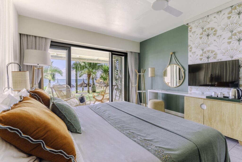 hotel room, veranda paul et virginie, renovated rooms