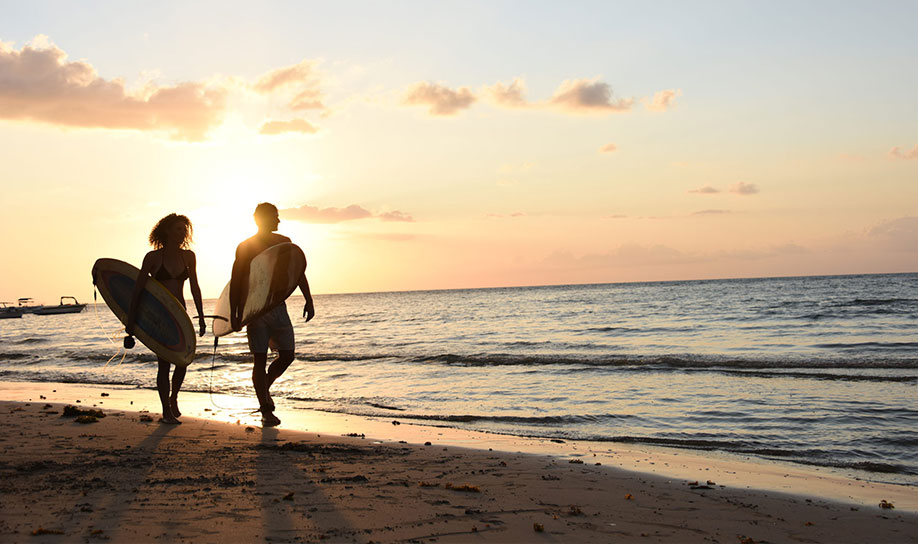Surfing, Kitesurfing, and Windsurfing in Mauritius