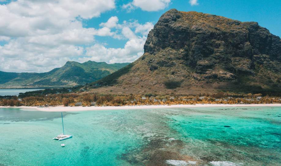 Le Morne Brabant in Mauritius