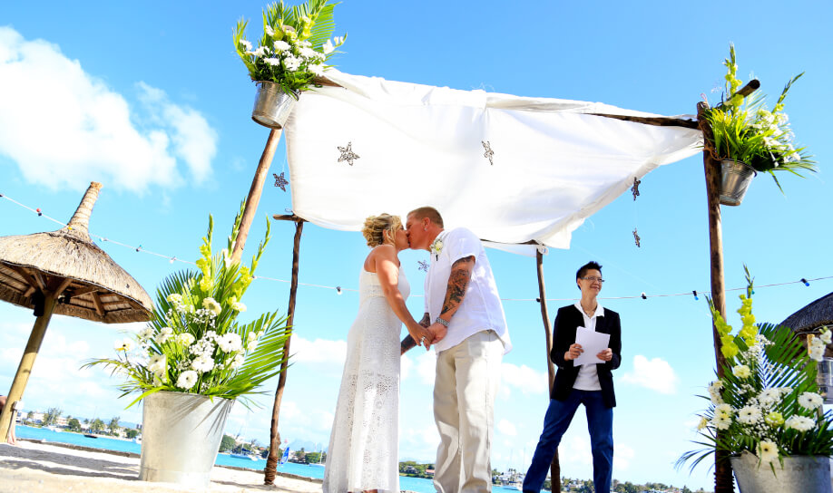 mariage a l'ile maurice