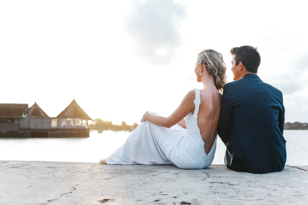 Une cérémonie de mariage à Maurice