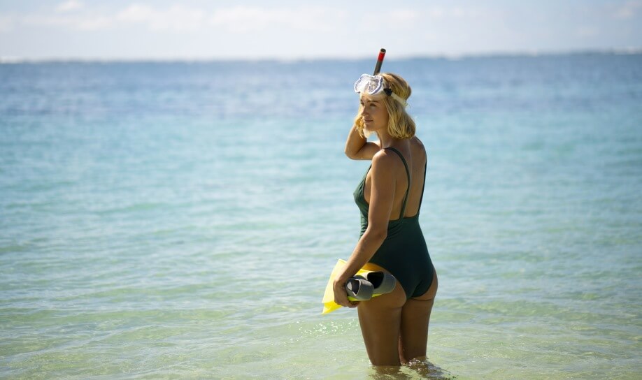 Snorkelling in Mauritius
