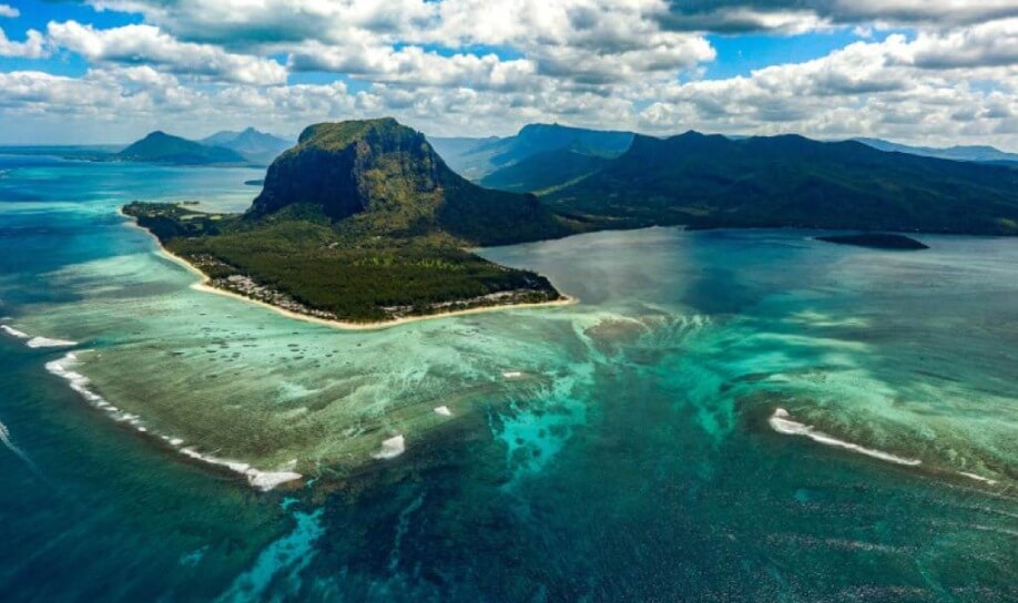 Pristine beaches in Mauritius