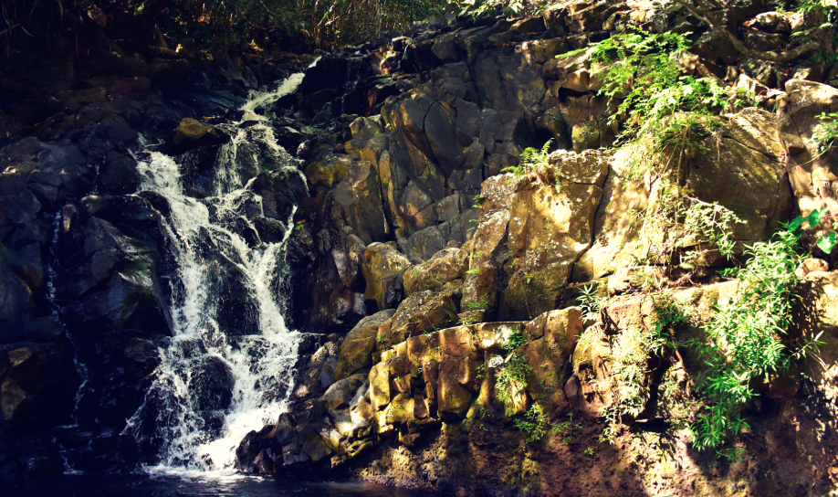 A hike through waterfalls and wilderness