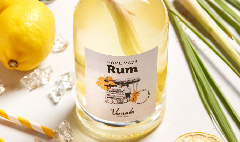 Local Rum infused with fruits, herbs or spices