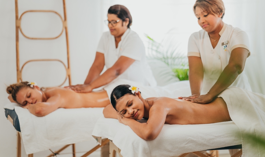 Relaxing spa and wellness experience in at Veranda resorts with soothing treatments and tropical ambiance