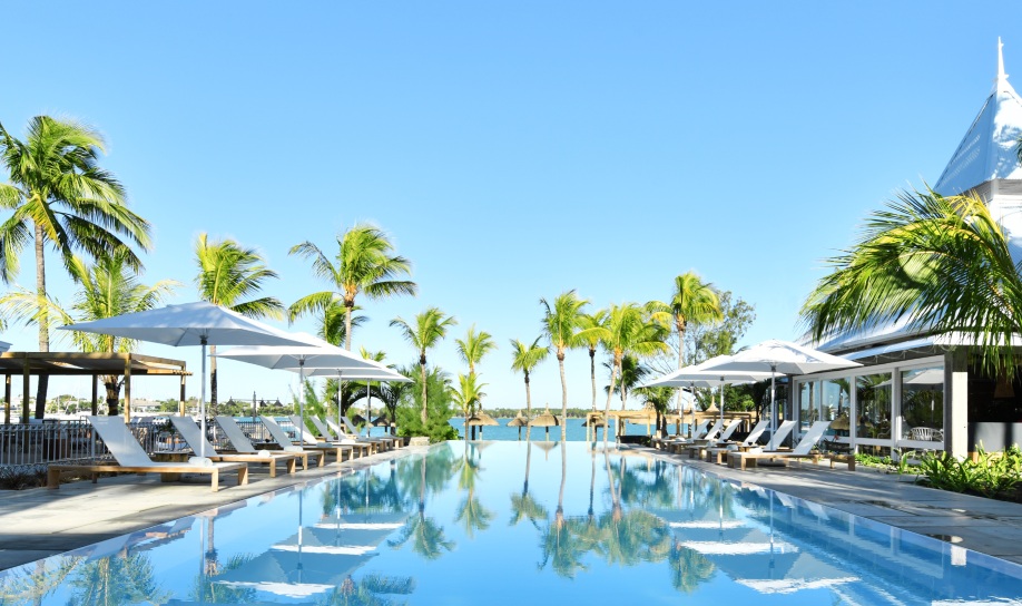Exterior view of Veranda Grand Baie tropical resort