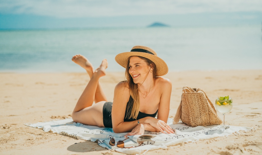 Détente sur la plage à l’île Maurice au Veranda Resort