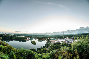 sacred lake at Grand-Bassin