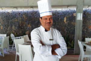 Chef Vinesh at Veranda Grand Baie