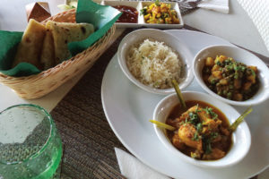 Curry de poulet et de legumes