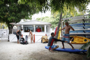 Surf lessons at Hotel Tamarin