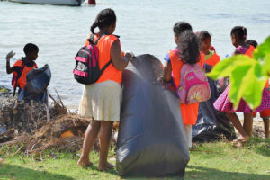 Beach clean-up