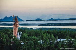 Grand Bassin sacred lake in Mauritius