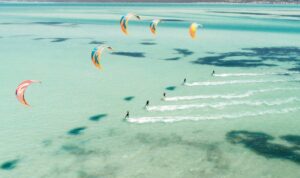 le kitesurfing a l'ile maurice