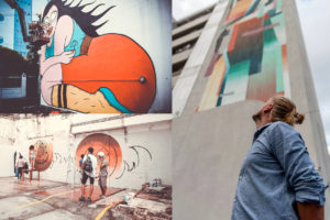 Street art- des talents locaux