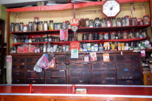 Traditional chinese shops in Mauritius