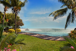 Infinity pool at the couples only hotel