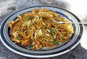 Mauritian fried noodles