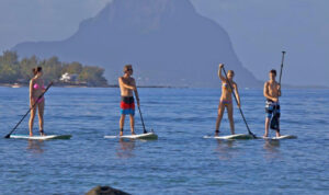 Stand-Up Paddle à la baie de Tamarin