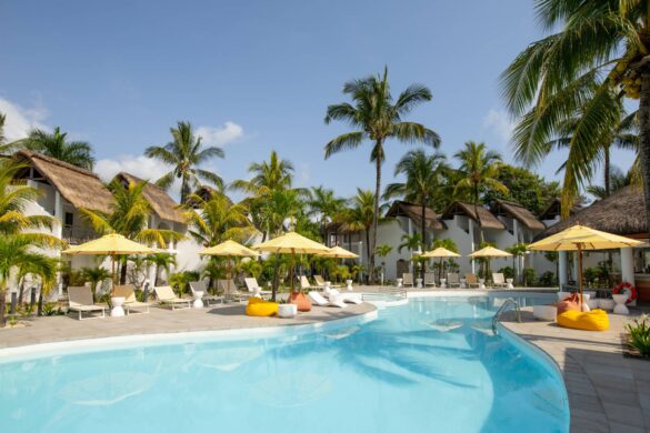 Veranda Palmar Resort beachfront hotel with tropical views in Mauritius