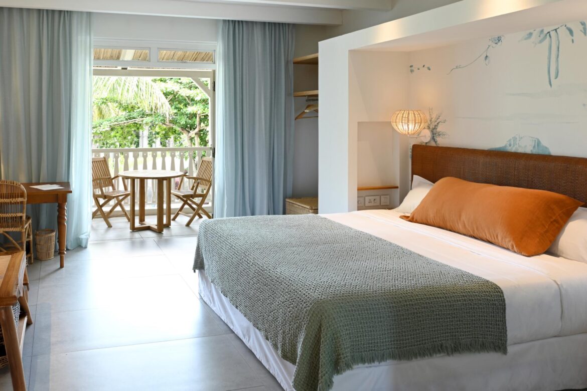 Chambre Veranda Resorts à l’île Maurice au décor tropical