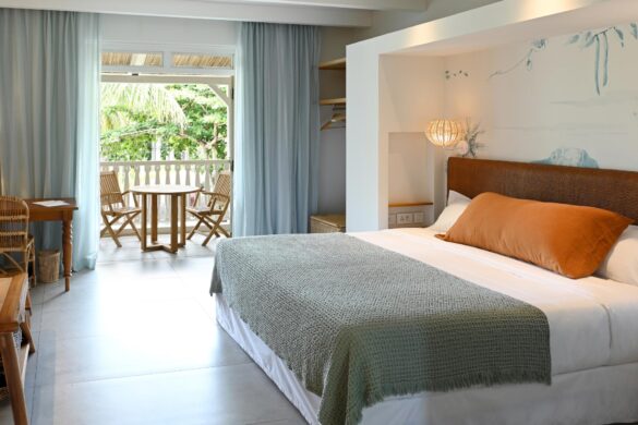 Chambre Veranda Resorts à l’île Maurice au décor tropical